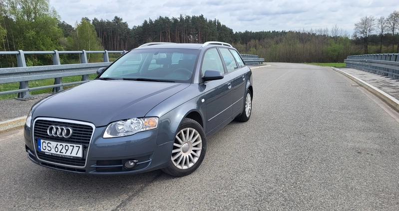 Audi A4 cena 16000 przebieg: 318903, rok produkcji 2007 z Słupsk małe 562